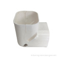 PVC Cover Pipe for Mini Split AC Accessories - 3" Plastic Capping Elbow Air Conditioner Line Set Cover